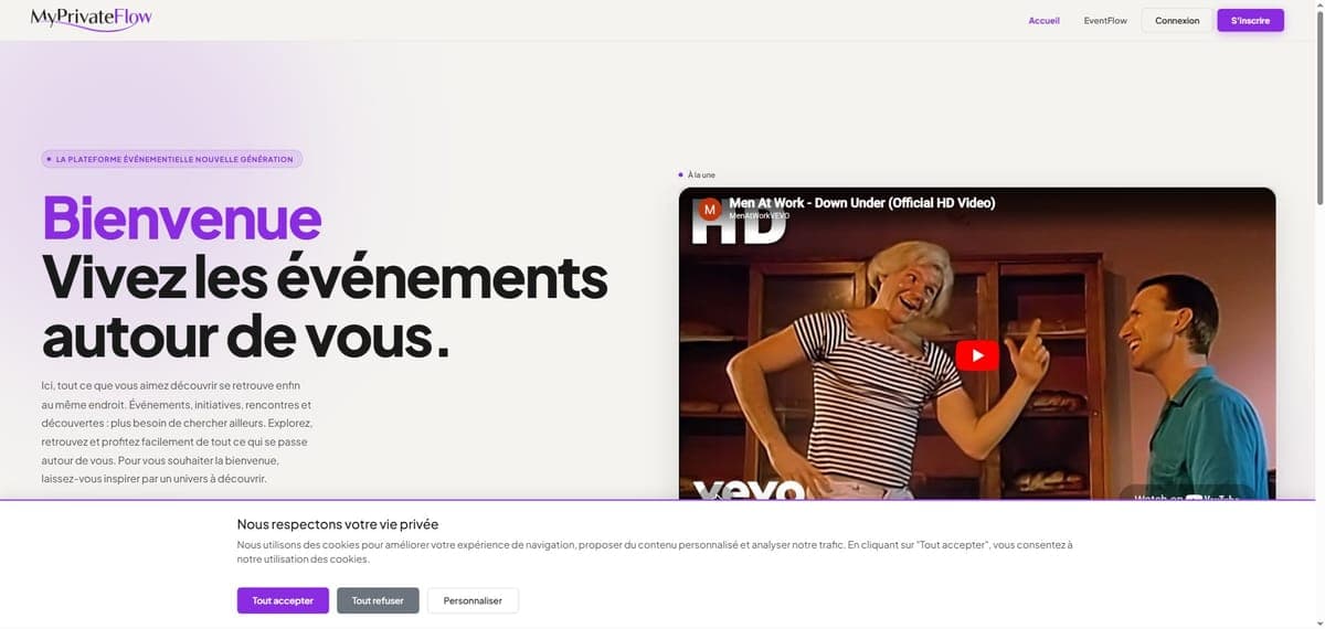 MyPrivateFlow screenshot