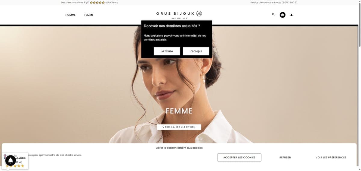 Orus Bijoux screenshot