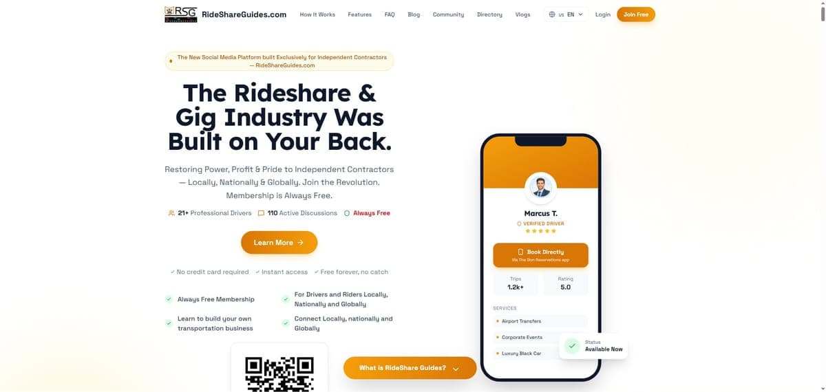 RideShare Guides screenshot